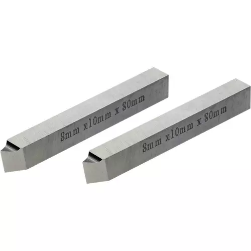 Grizzly H5693 - Set of External Threading Bits 8 x 10 x 80 - Ysert