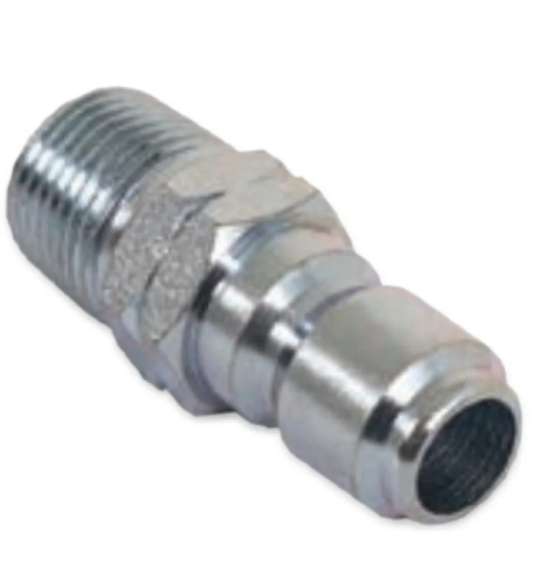 Mi-T-M 17-0074 QC 3/8M X 3/8 Plug Plated - Ysert