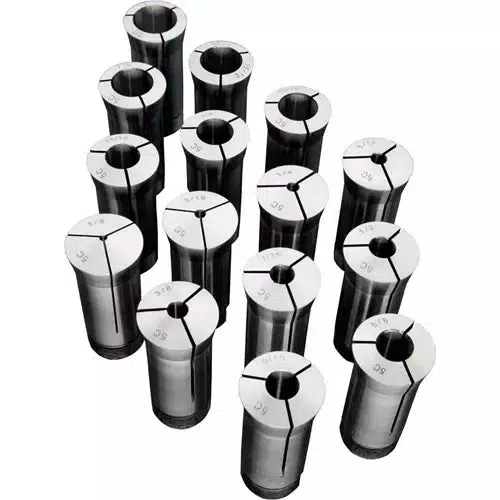 Steelex M1088 - 15 Pc. 5-C Collet Set - Ysert
