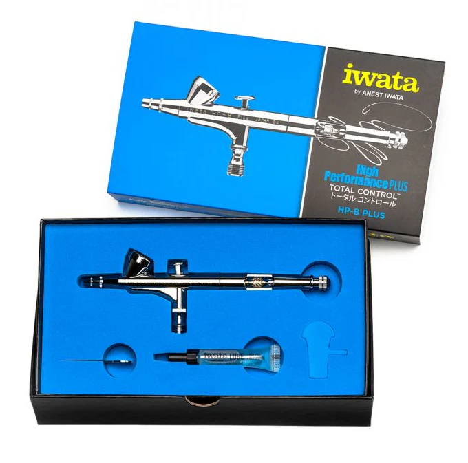Iwata High Performance HP-B Plus Gravity Feed Dual Action Airbrush - Ysert