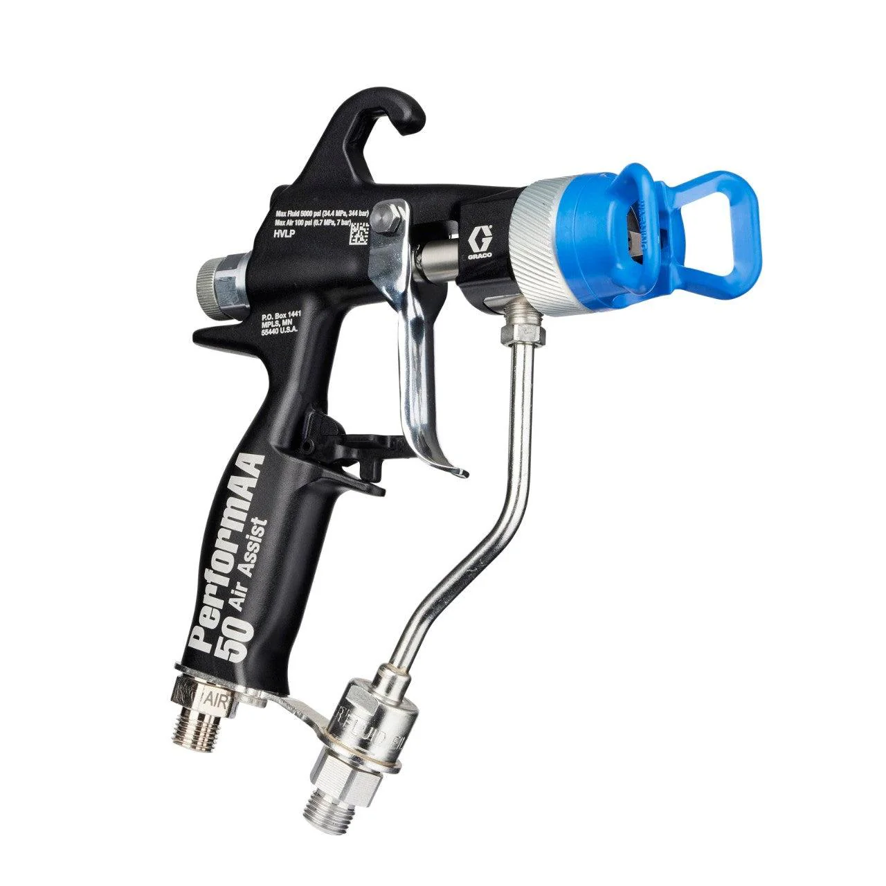 Graco PerformAA 5000 Air Assist Gun w/ General Finishing Air Cap & No Fluid Filter - Ysert