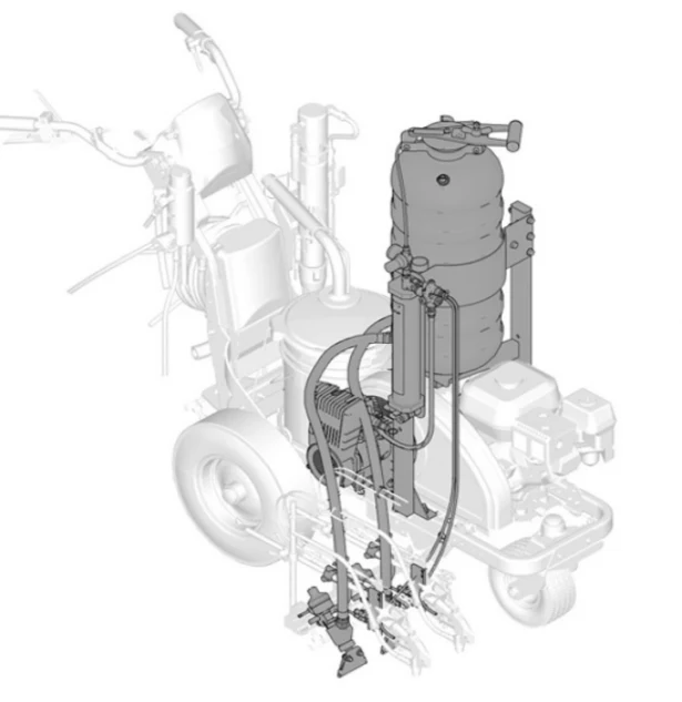 Graco 25R269  2-Gun LL250SPS/DC/MMA Complete Pressurized Bead System - Ysert