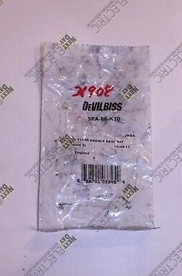 Devilbiss SPA-86-K10 Fluid Needle Seal Kit - Ysert