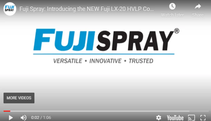 Fuji Spray LX-20 Pressure - 1.4mm - No Cup - Ysert