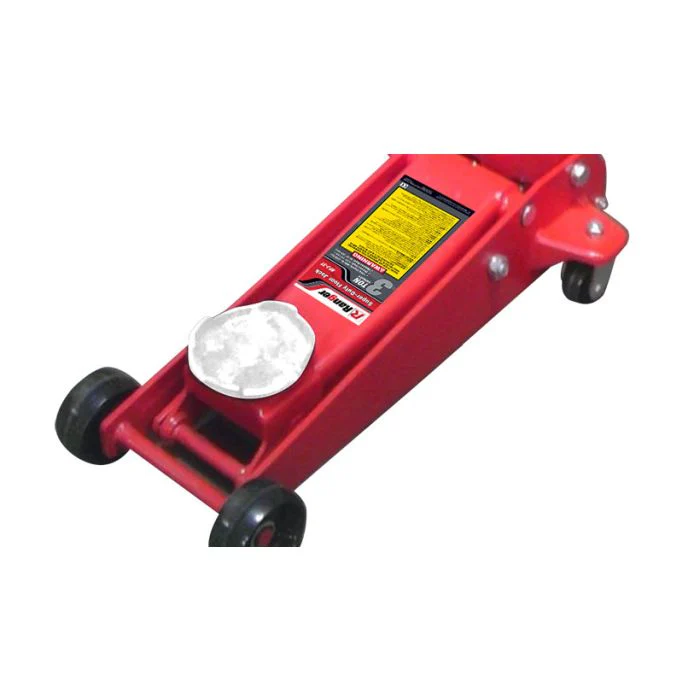 RFJ-3T 3-Ton Floor Jack  Racing Style  Plunger-U-Joint - Ysert