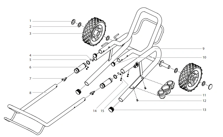 Titan Impact 440 Low Rider Assembly - Ysert