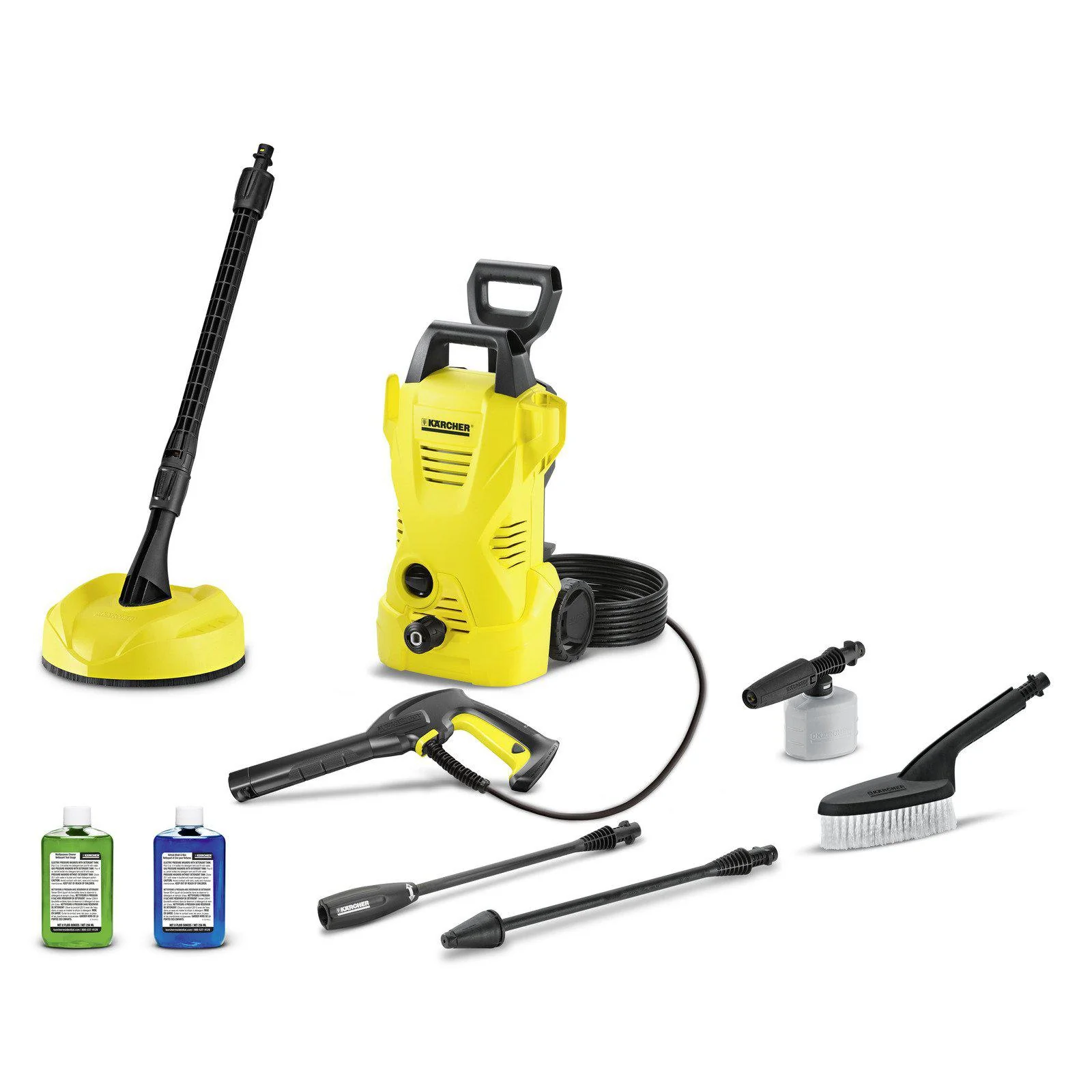 K'A'RCHER 1600 PSI @ 1.25 GPM 120V-60 Hz Universal Vertical Quick Connect Electric Pressure Washer - K 2 CHK - Ysert