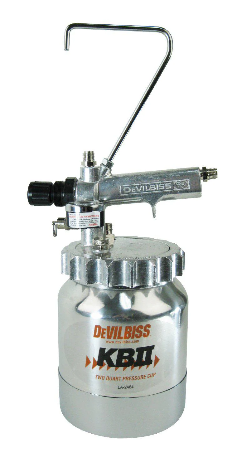 Devilbiss  KB Two-Quart Pressure Cup KB-555 Aluminum (Tank only) - Ysert
