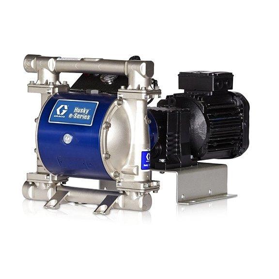 Husky 1050 1 in. (25.4 mm) NPT SS Pump, NEMA 56C Gearbox, AL Center Section, SP Seats, SP Balls & SP Diaphragm - Ysert