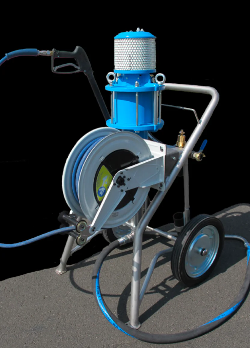 WIWA Model333037 37:1 3487 PSI @ 8.7 GPM HP Pressure Washer on Cart (Ready to Spray) - Ysert