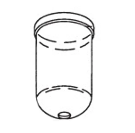 DevilBiss HAF-7 Replacement Plastic Bowl - Ysert