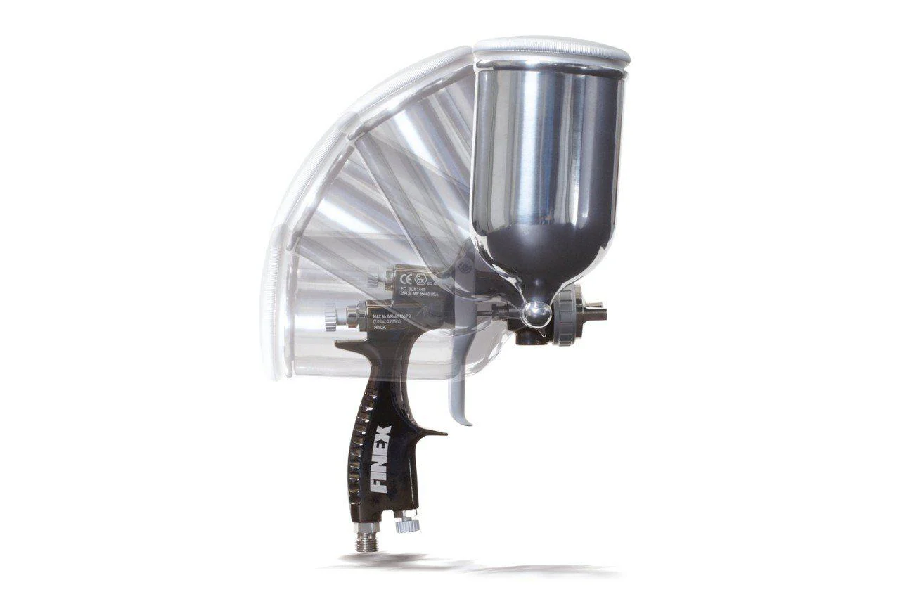 Finex Air Spray Gravity Feed Side Cup Conventional Gun 0.039 in (1.0 mm) needle/ nozzle size - Ysert