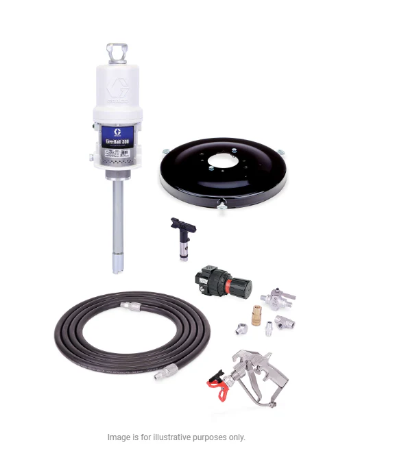 Graco 222077 Fire-Ball® 300 Series 15:1 Undercoating/Rustproofing Package - Portable - Ysert