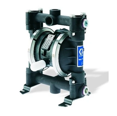 Graco D53311 Husky 716 AL Air Operated Double Diaphragm Metal Pump with NPT Standard Air Valve, SS Seat, PTFE Ball, & PTFE Diaphragm - Ysert