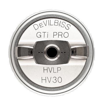Devilbiss Air cap & Retaining Ring HV30 (Silver) - Ysert