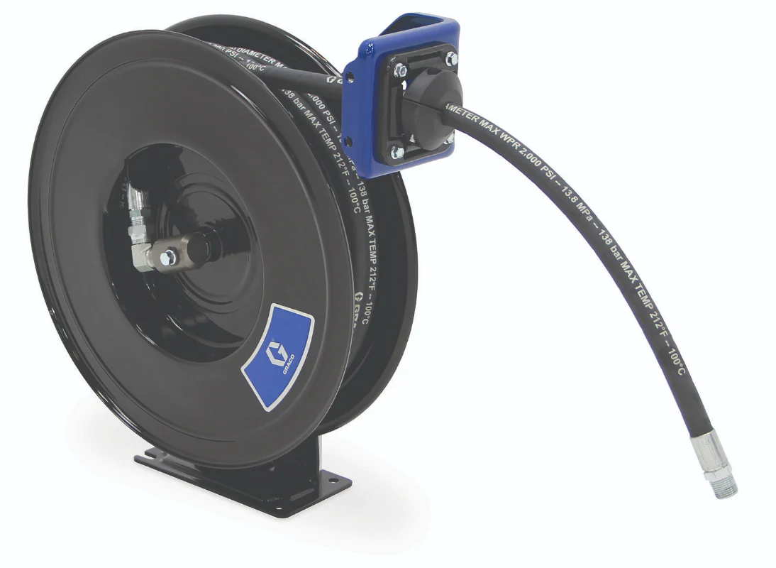 Graco SDX 20 XDX™ 20, Oil, 13 mm (1/2 in) Inlet, 13 mm x 15 m (1/2 in x 50 ft) Hose, NPT, Tank/Bench Mount, Metallic Blue - Ysert