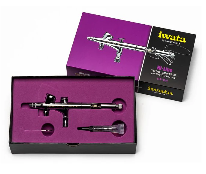 Iwata Hi-Line HP-BH Gravity Feed Dual Action Airbrush - Ysert