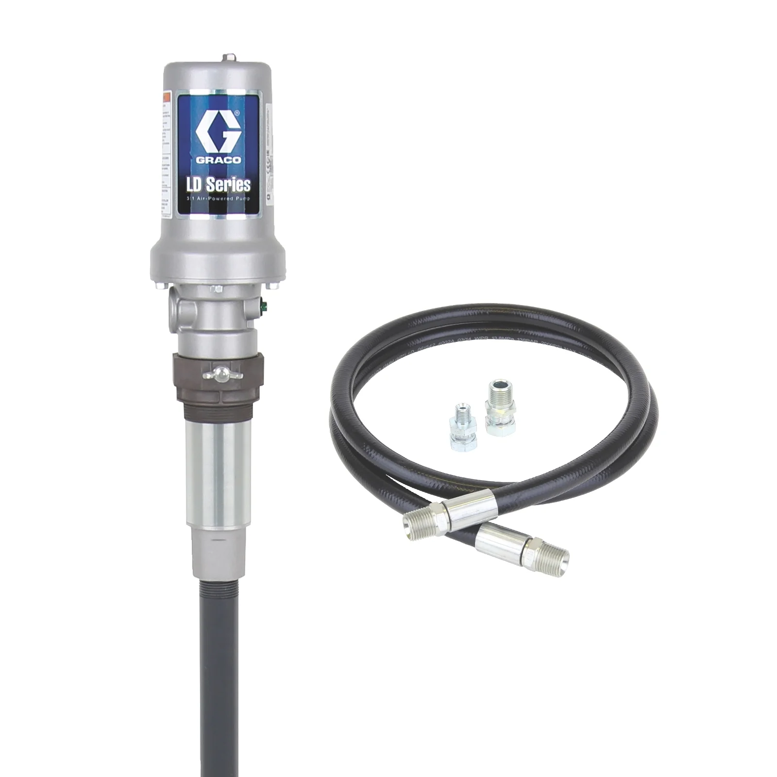 Graco LD Series 5:1 Universal Stationary Oil Pump Package - Manual Meter Type - Ysert