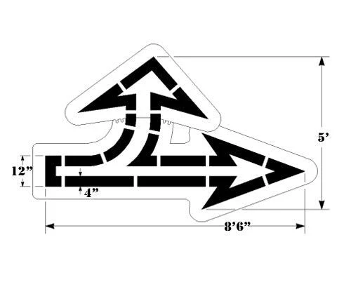 NEWSTRIPE Walmart Open Combo Arrow - Ysert