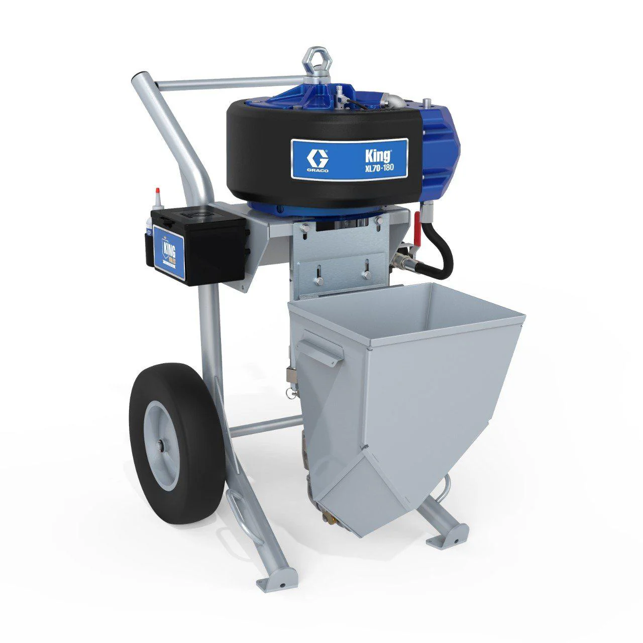 Graco King 70:1 Heavy-Fluid Sprayer, XL6500, XHF Gun, 429 XHD Tip, 1/2 in x 15m (50 ft) Hose, 3/8 in x 1.8 m (6 ft) Whip - Ysert