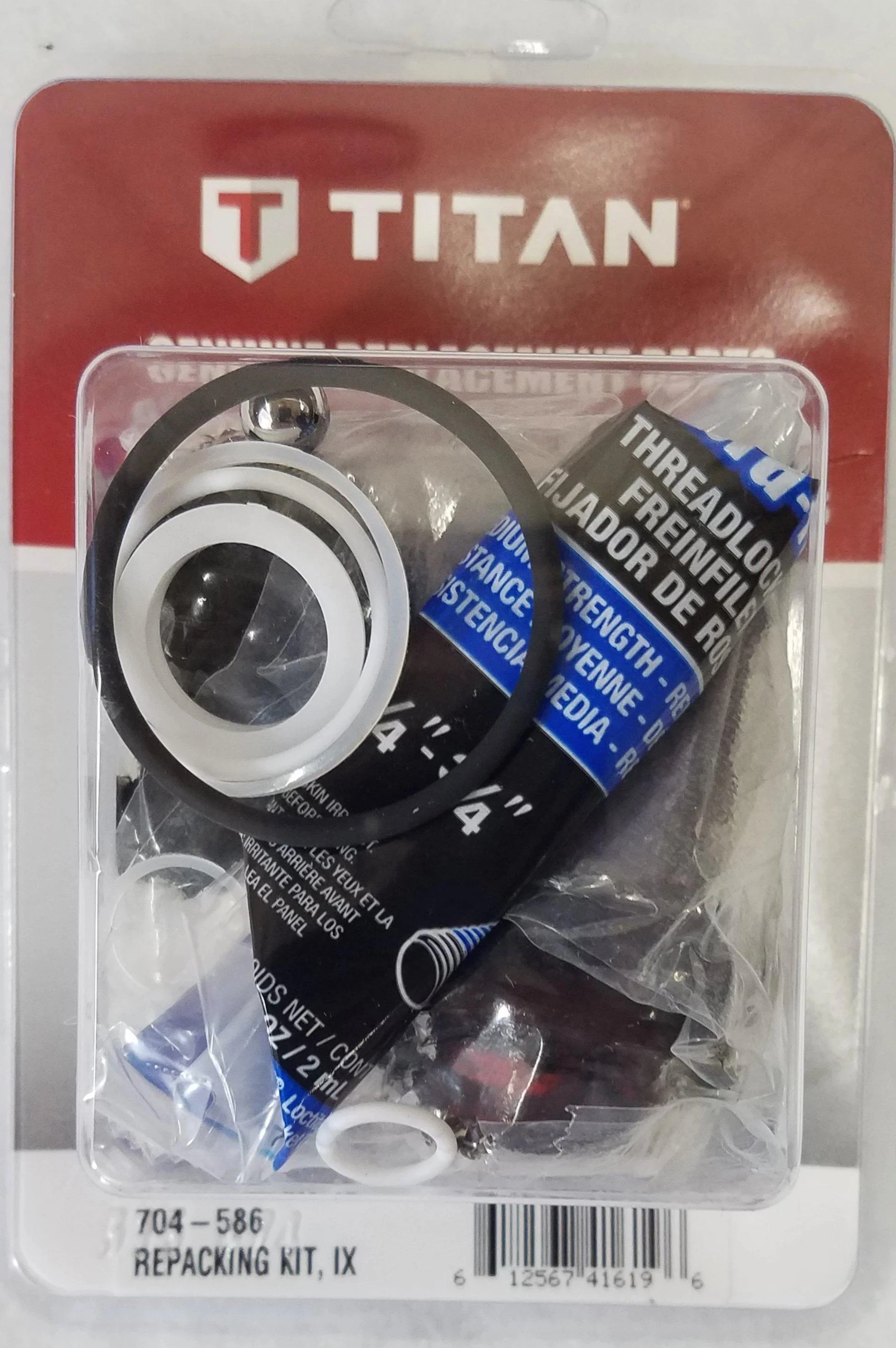 Titan Impact 440/410/540/640 704-586B Repair/Packing Kit, IX - Ysert