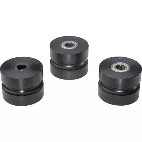 Grizzly T33038 - Round Pipe Rollers, 3/8