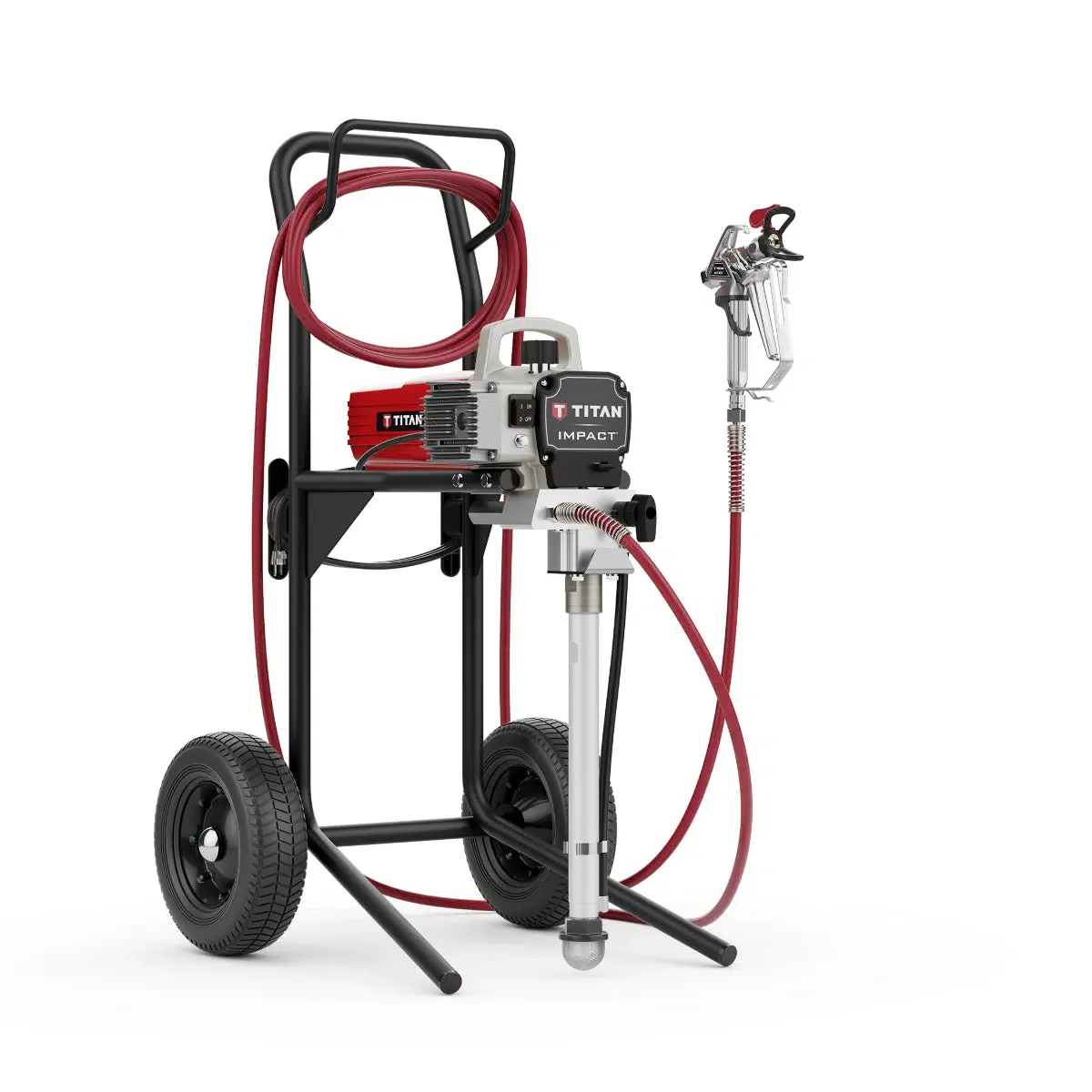 Titan Impact 410 3000 PSI @ 0.47 GPM Electric Airless Paint Sprayer - Skid - Ysert