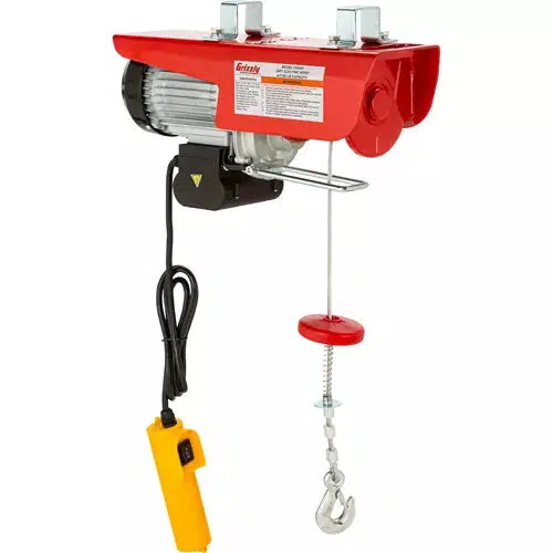 Grizzly T32427 - 39ft Electric Hoist with 1760 lb. Capacity - Ysert