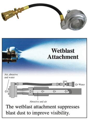 Clemco Water Ring Wetblast Attachment - Ysert