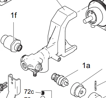 Graco 16G227 LTS17 Pump Repair Kit  (includes 1a, 1b, 1c, 1d, 1e, 1f, 72) - Ysert