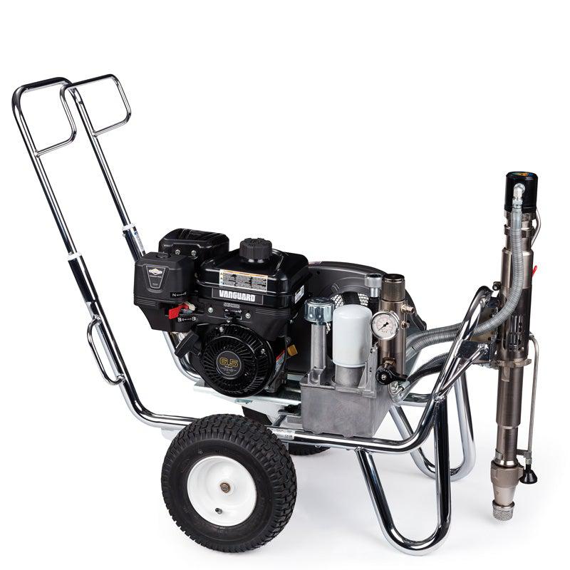 Airlessco HSS9950 Convertible 3300 PSI @ 2.35 GPM Gas Hydraulic Texture/Paint Sprayer - Ysert