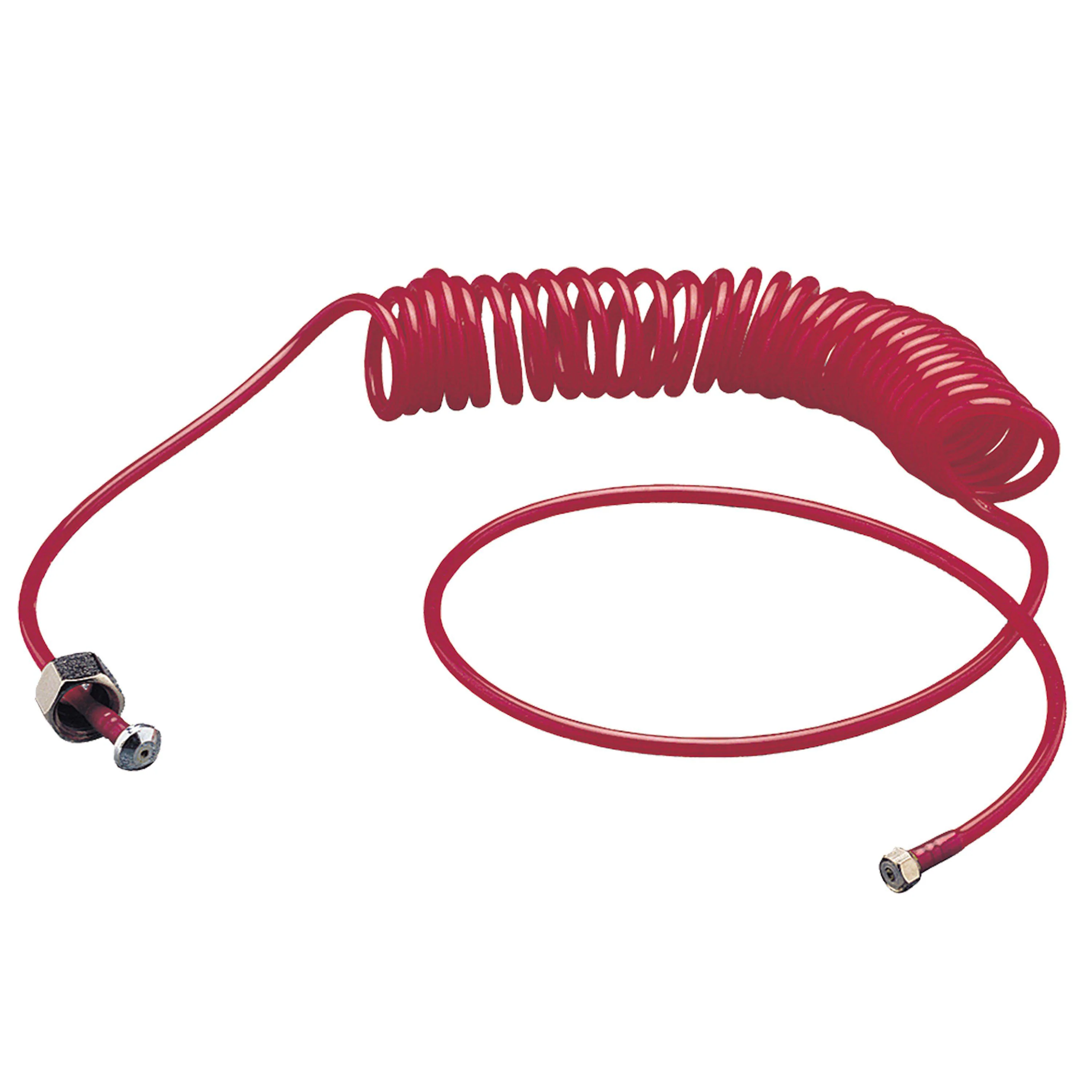 Paasche 10 Foot Coil Air Hose W/Couplings - Ysert