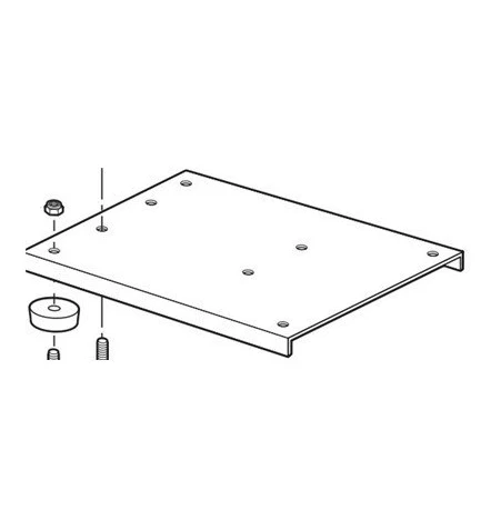 Allegro Blower In Tin Base, 950087 - Ysert