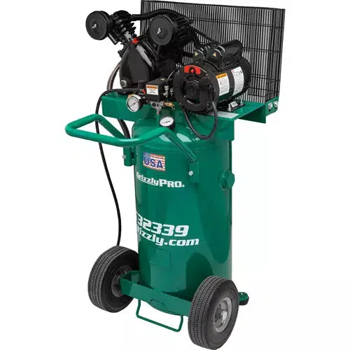 Grizzly PRO T32339 - 20-Gallon 2.0 HP Portable Air Compressor - Ysert