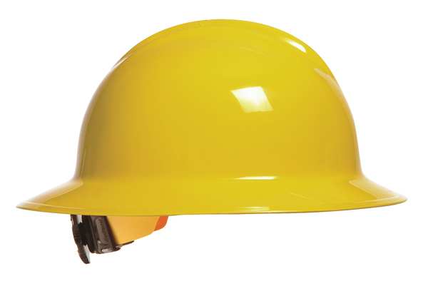 Bullard Front Brim Hard Hat, Type 1, Class E, Ratchet (6-Point) (Yellow) - Ysert