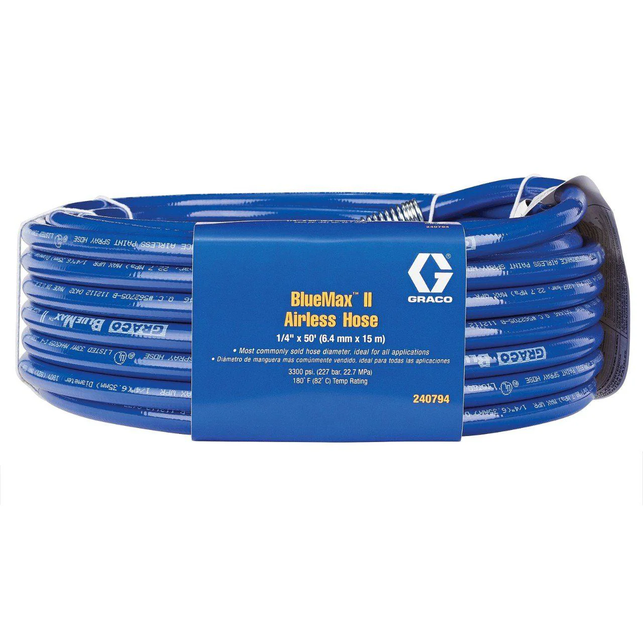 BlueMax II Airless Hose, 3/16 in x 50 ft - Ysert