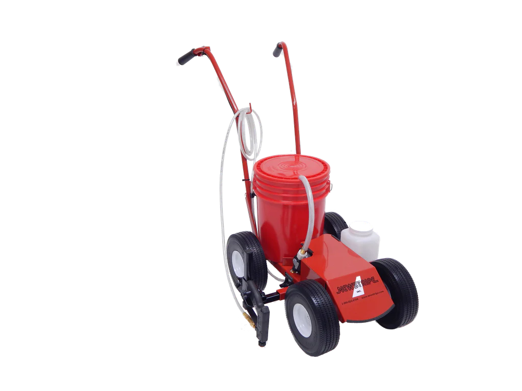 Newstripe EcoLiner Plus Battery Powered Field Striper - 12 volt Rechargeable Battery (not included) - Ysert