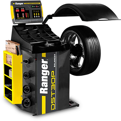 Ranger DST30P (5140154) Wheel Balancer / 36 mm Shaft / Six-Second Balancing Times - Ysert