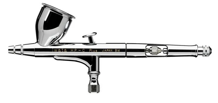 Iwata High Performance HP-C Plus Gravity Feed Dual Action Airbrush - Ysert