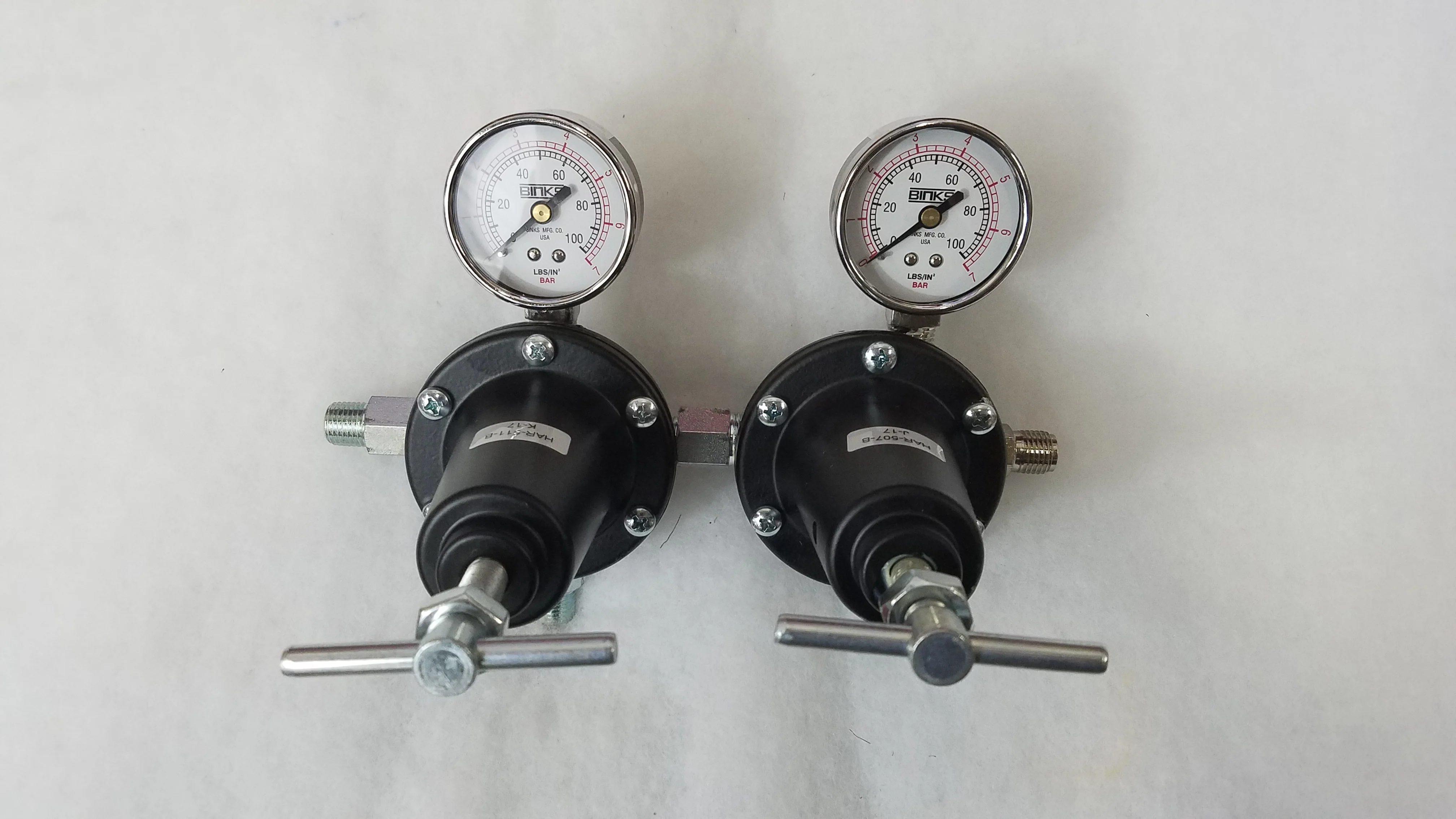 Binks 85-453 Dual Regulator Assembly - Ysert