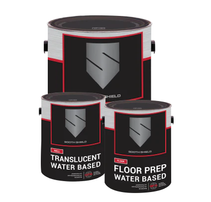 Global Finishing Solutions Booth Shield Wall Prep 1 gal, 385 sq. ft. - Ysert