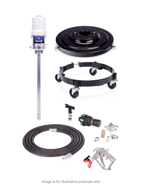 Graco 226342 Fire-Ball® 300 Series 15:1 Undercoating Pump Package - Ysert