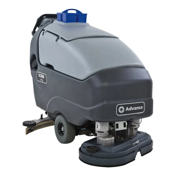 Advance 56112466 SC800™ 34D Walk-Behind Floor Scrubber Four 312 Ah maint-free (AGM), onboard charger, pad holders - Ysert