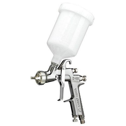 IWATA W400LV-164G Gravity Fed Spray Gun w/ PCG6PM 600ML Plastic Gravity Cup - Ysert
