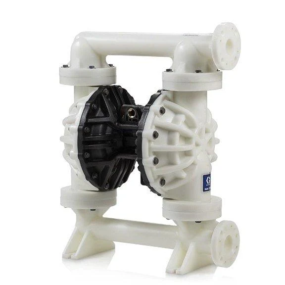 Graco Husky 2200 - 200 GPM - Polypropylene Pump, End Flange, Polypropylene Center Section, PVDF Seats, PTFE Balls & PTFE Overmolded Diaphragm - Ysert
