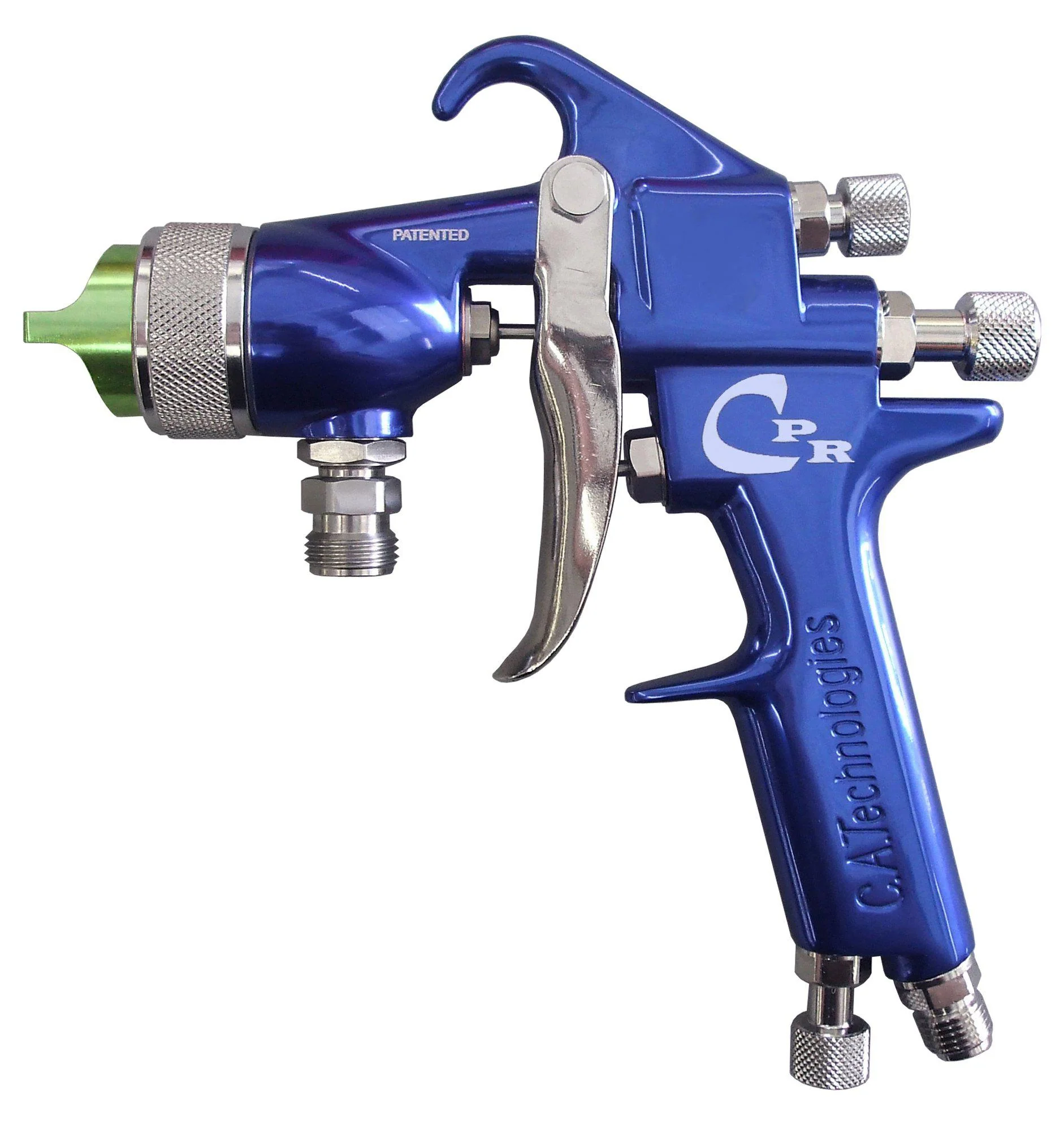 C.A Technologies CPR Compliant (Fine Finish) Pressure Feed Spray Gun - CAT Pack w/ 1 QT Aluminum Cup - Ysert