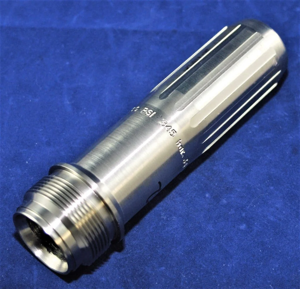 Graco Zinc Plated Steel Long Fluid Outlet Filter Bowl - Ysert