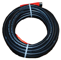 Pressure Washer HPC Gen-Spec 6660 3/8” x 100’ Black Non-Marking Hose - Ysert