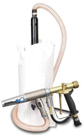 Clemco POWER GUN H2O w/ Hopper and Cart - Ysert