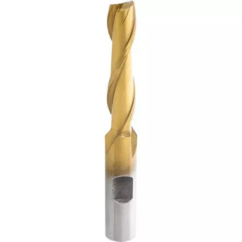 Grizzly G9689 - Two Flute TiN Coated End Mills - 7/16